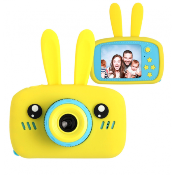 

Детский цифровой фотоапарат с ушками SMART KIDS CAMERA Голубой