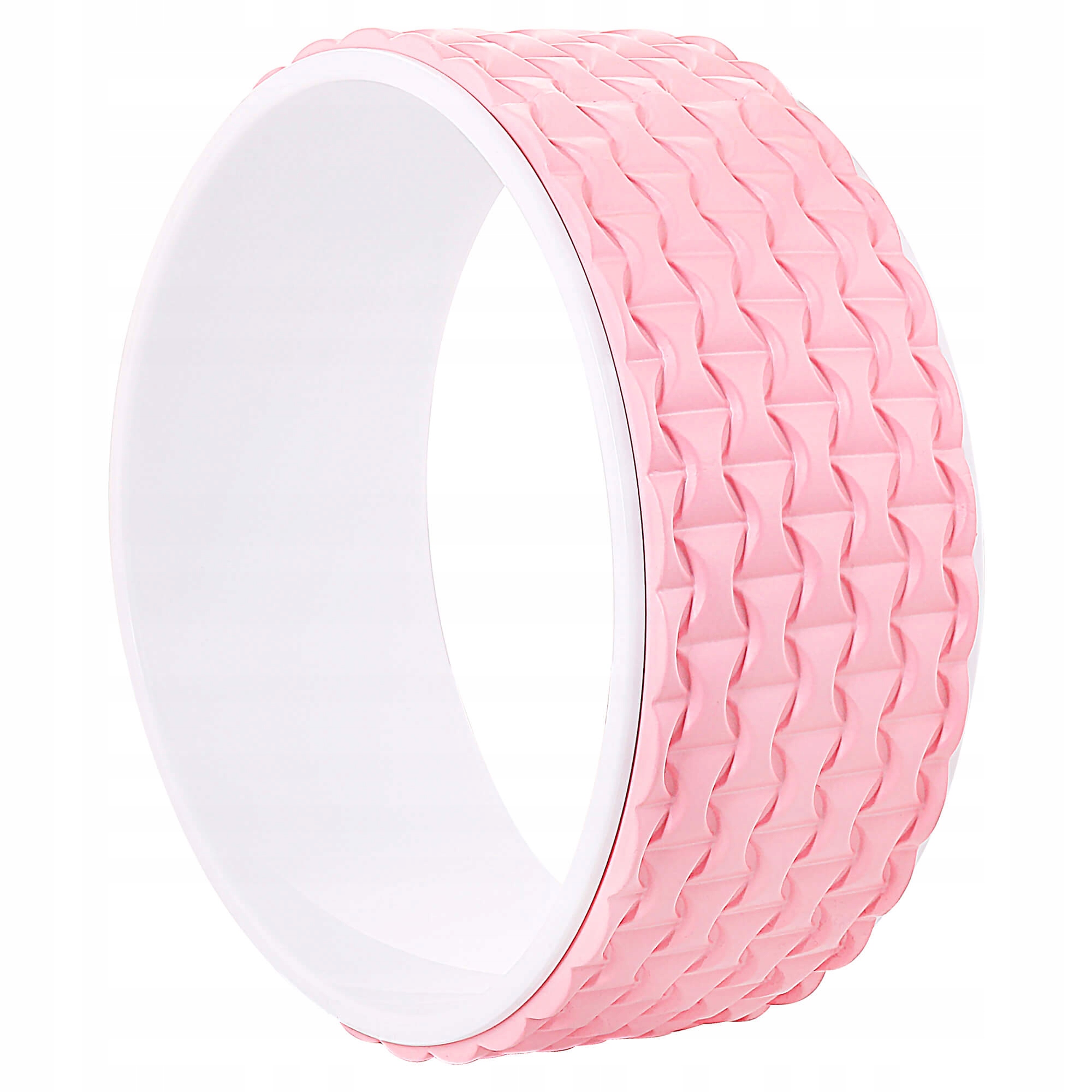 

Колесо для фитнеса и йоги (ролик) Yoga wheel Springos Dharma YG0019 Pink/White