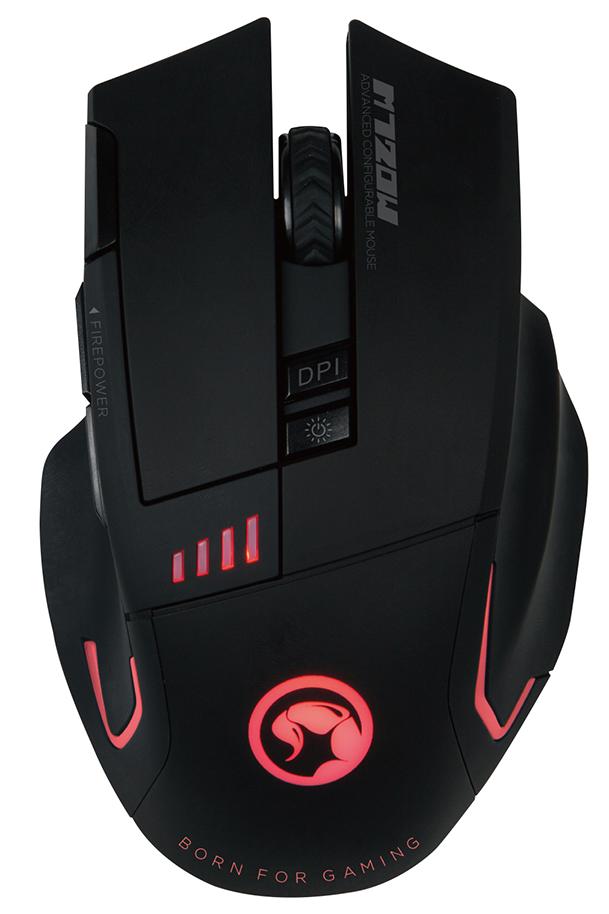 

Безпровідна ігрова миша з підсвіткою Marvo M720W Black