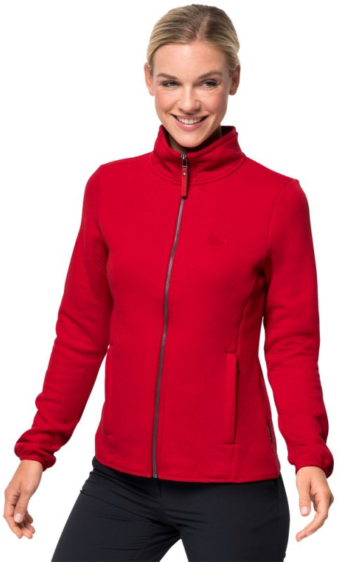 

Спортивная кофта Jack Wolfskin Natori Jacket W 1707791-2505  Красная, Спортивная кофта Jack Wolfskin Natori Jacket W 1707791-2505 XS Красная