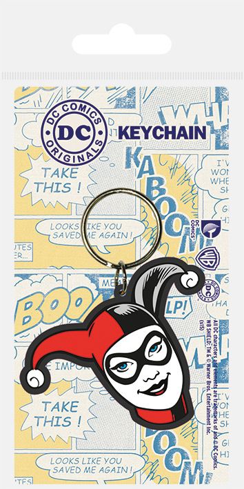 

Брелок Pyramid International Keychain: DC - Harley Quinn Head