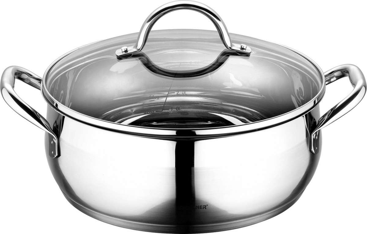 

Кастрюля с крышкой на 8 л Bergner BG-6565