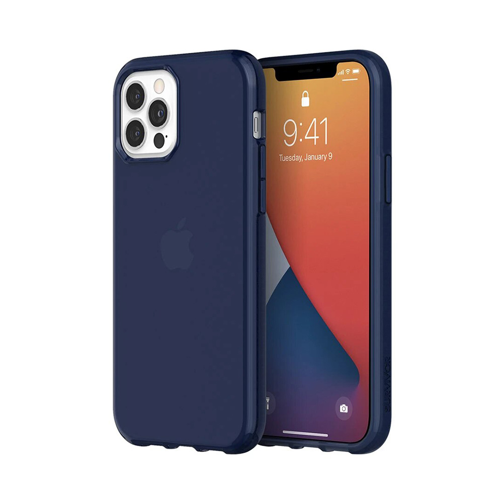 

Чехол Griffin Survivor Clear iPhone 12 Pro GIP-051-NVY)