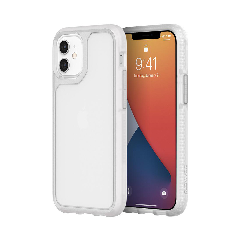 

Чехол Griffin Survivor Strong iPhone 12 mini (GIP-046-CLR)