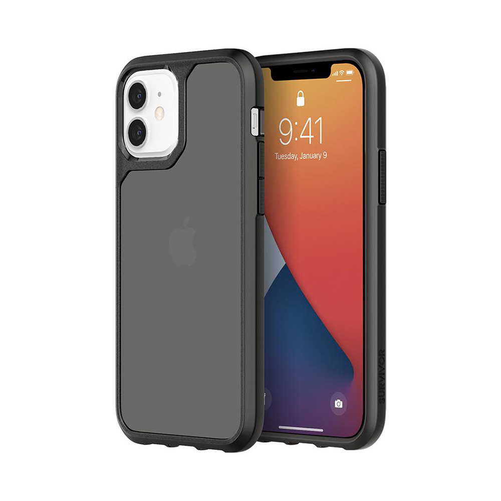 

Чехол Griffin Survivor Strong iPhone 12 mini (GIP-046-BLK)