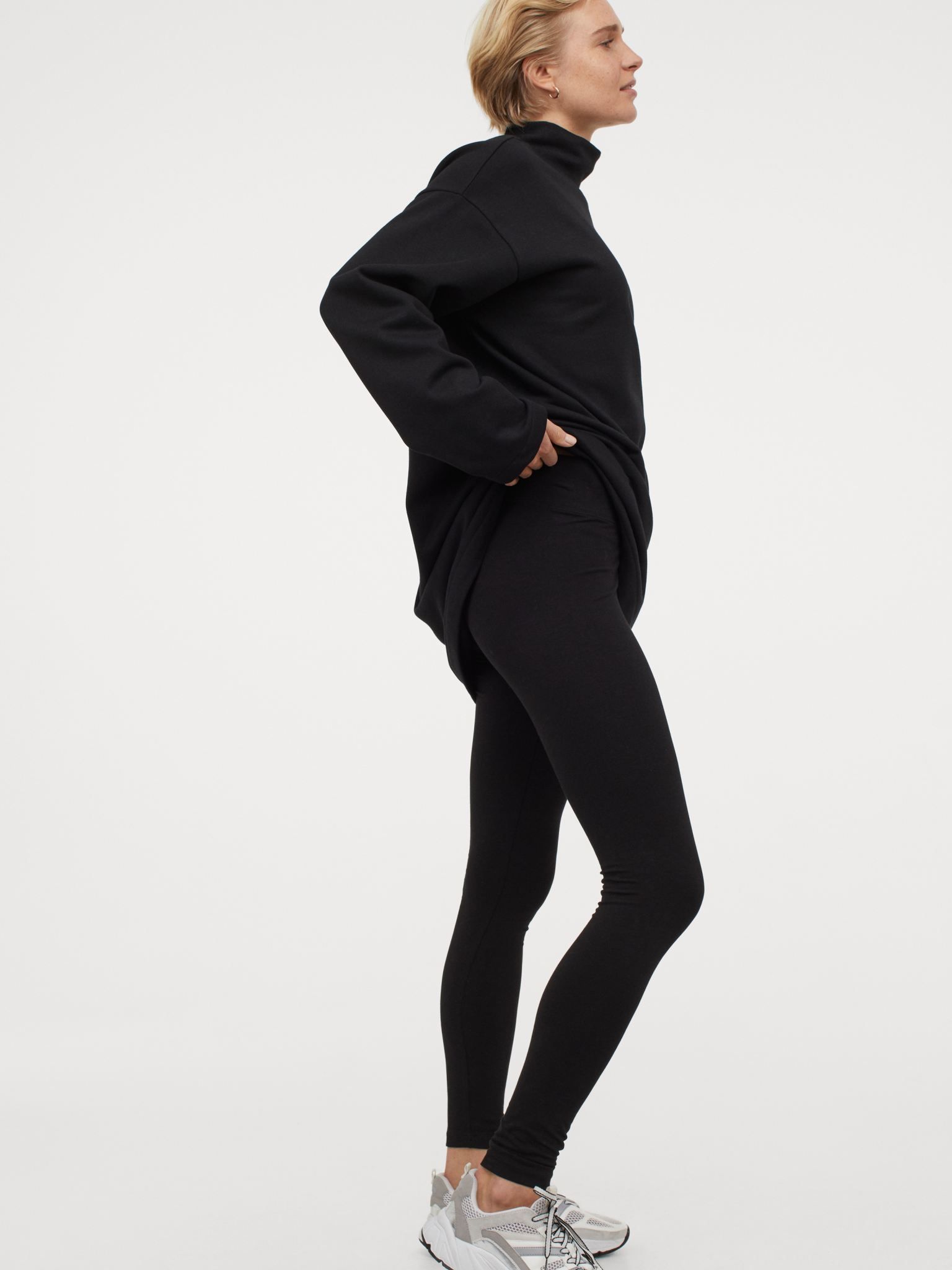

Лосины H&M 1802-7689122 M Черные