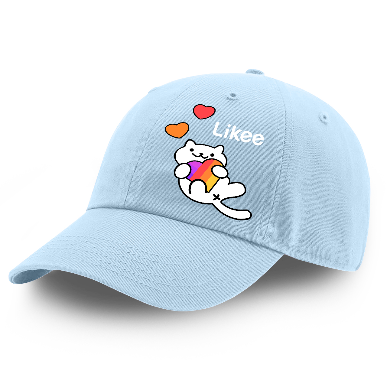 

Детская кепка Лайк Кот (Likee Cat) (9273-1039) 100% Хлопок 53-56 см Голубой