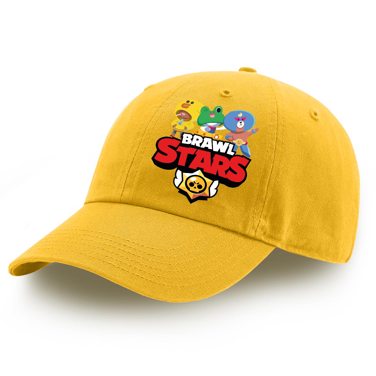 

Детская кепка Бравл Старс Герои (Brawl Stars Heroes) (9273-1027) 100% Хлопок 53-56 см Желтый