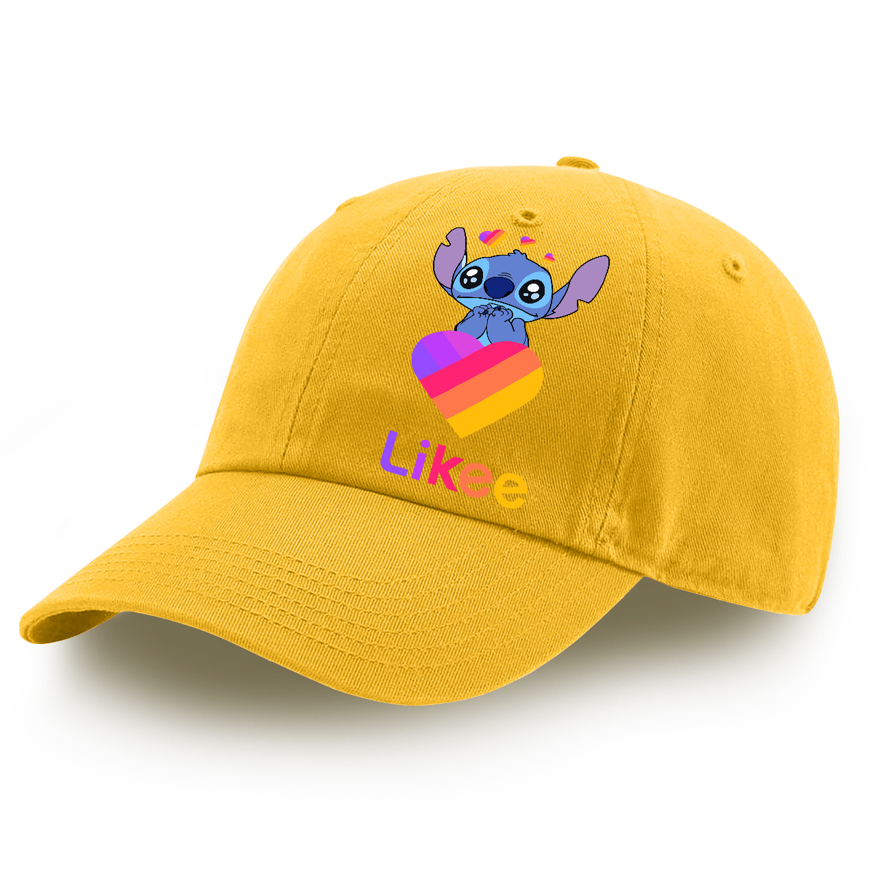 

Детская кепка Лайк Стич (Likee Stitch) (9273-1596) 100% Хлопок 52-57 см Желтый