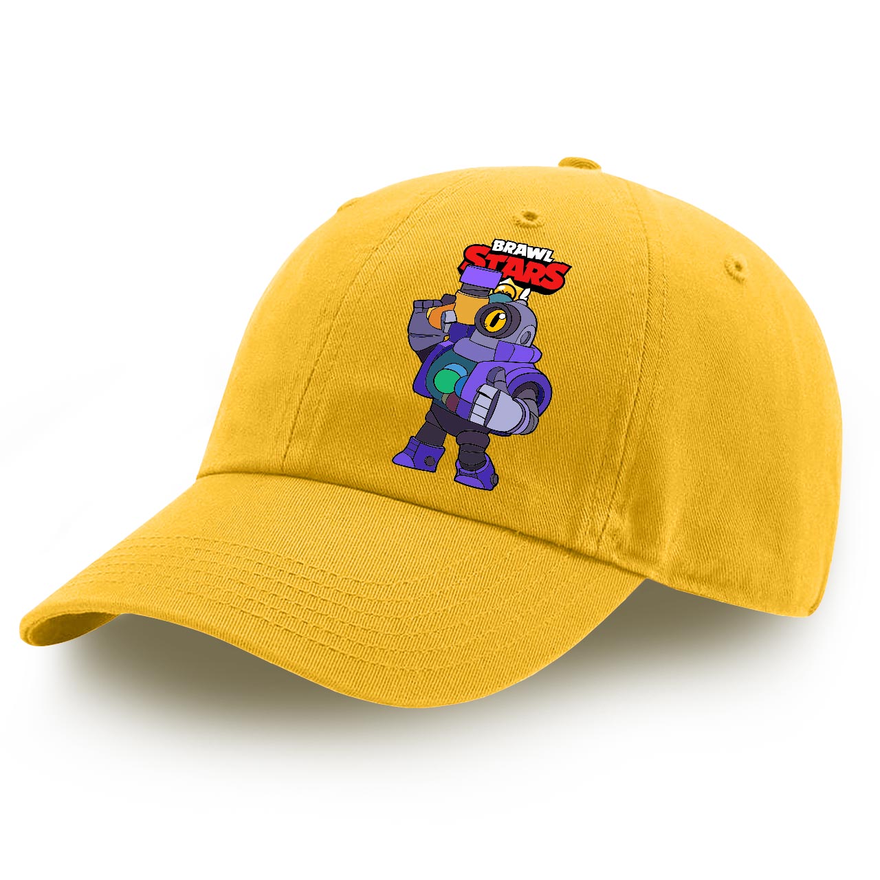 

Детская кепка Бравл Старс Рико (Brawl Stars Riko) (9273-1006) 100% Хлопок 53-56 см Желтый