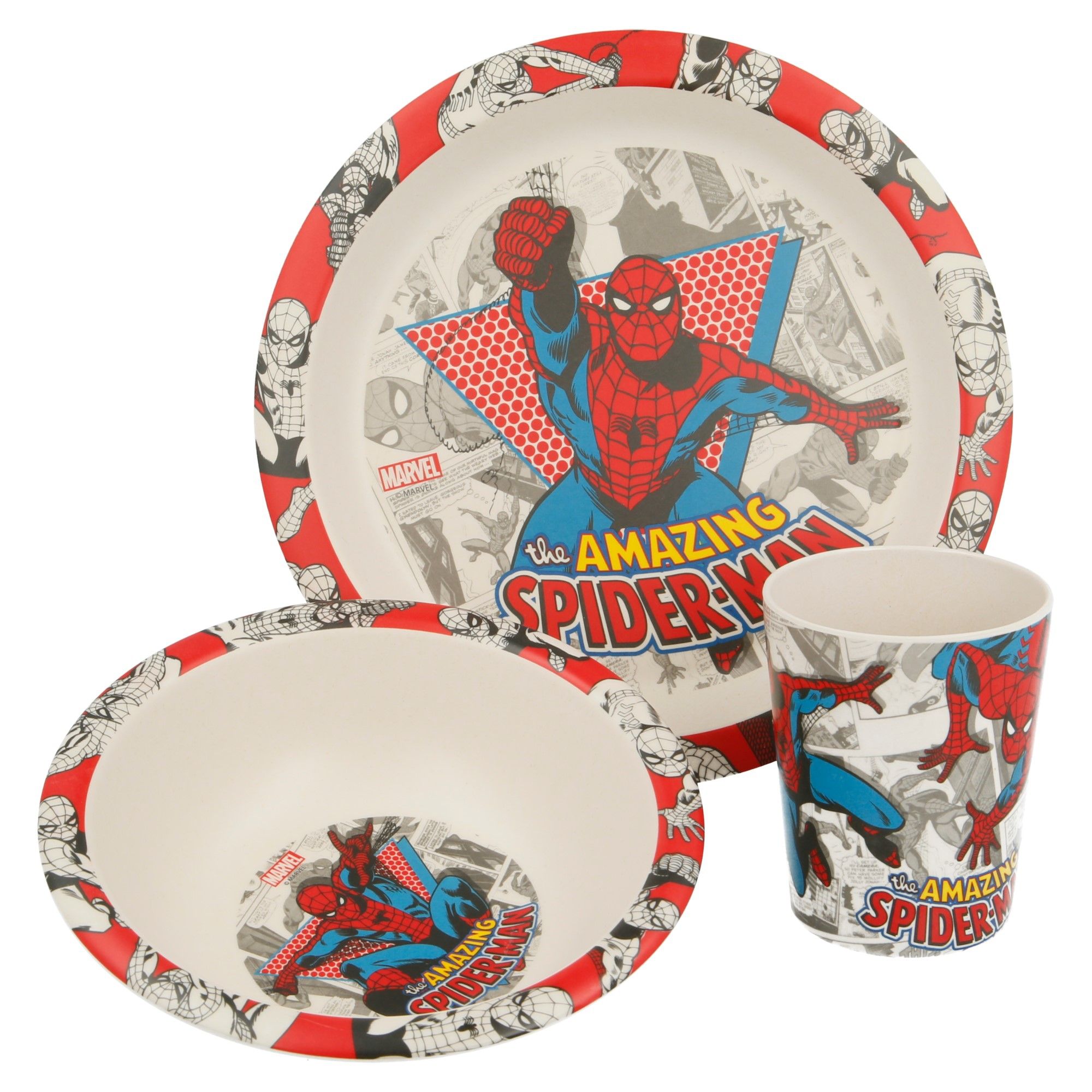 

Набор посуды Stor Spiderman - Comic, Bamboo Set