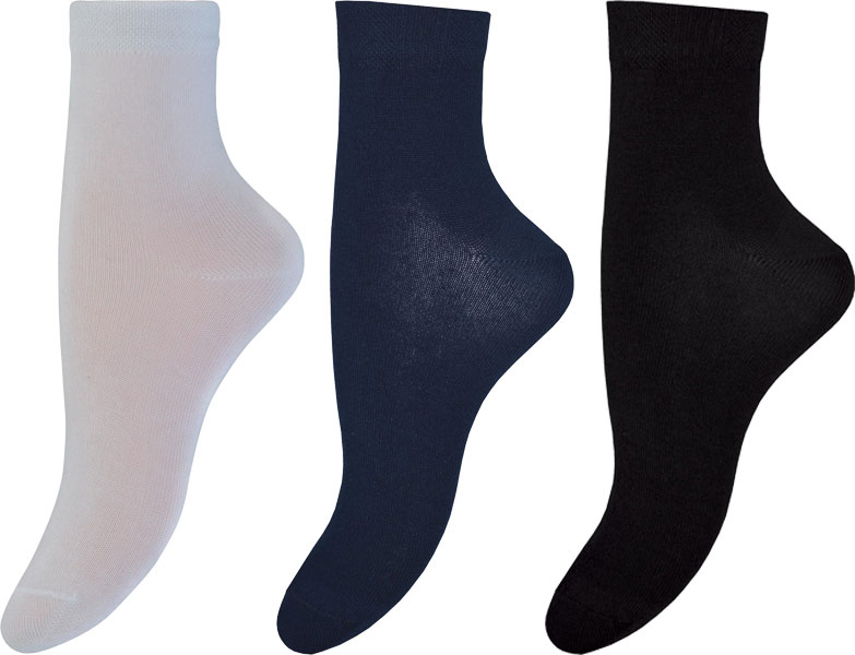 

Набор носков Легка Хода 5068 38-39 р 3 пары Черный/Белый/Марине