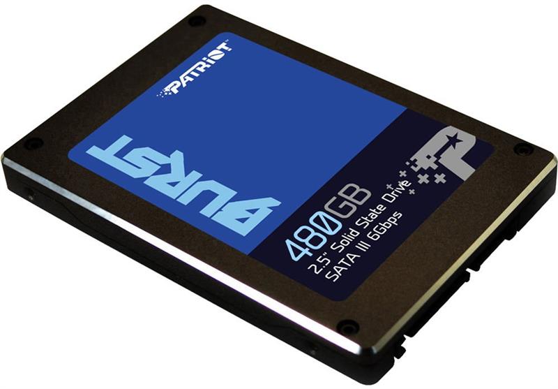 

SSD накопитель 480GB Patriot Burst 2.5" SATAIII 3D TLC (PBU480GS25SSDR)
