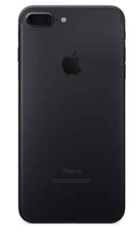 

Корпус для iPhone 7, черный, матовый, Black Matte, полный комплект, High copy