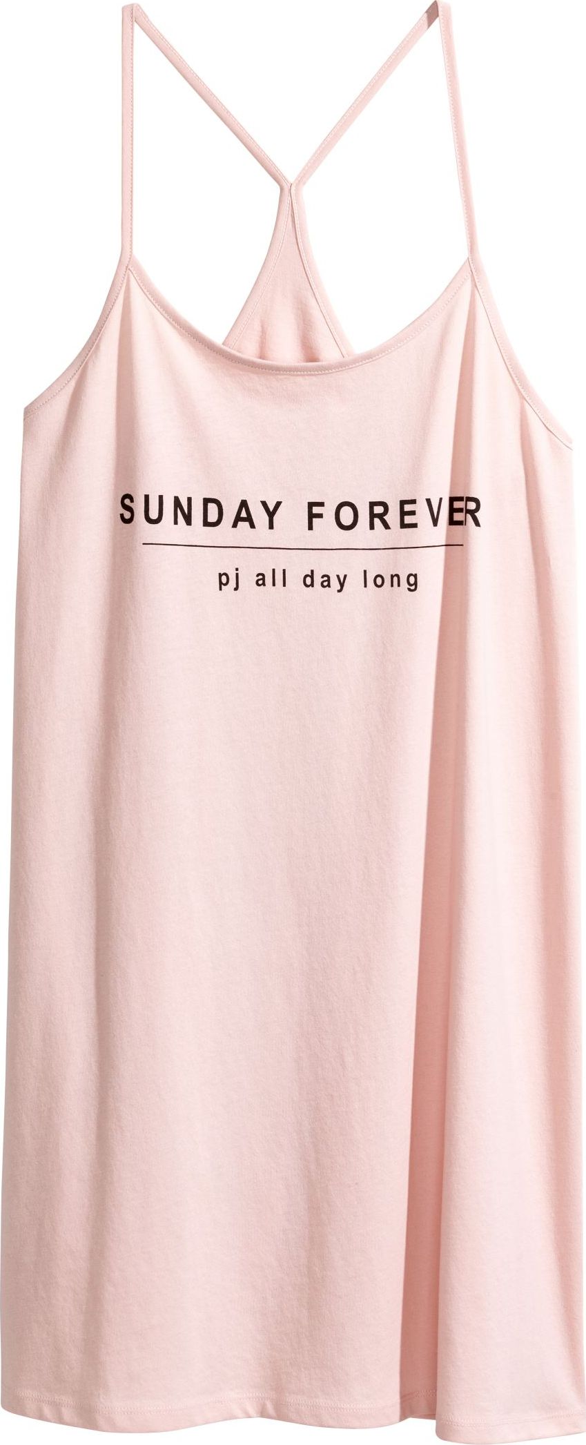 

Ночная рубашка H&M 3894796RP21 XS Пудровая