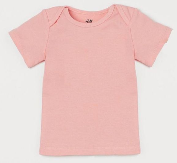 

Футболка H&M 060795784 68 см Розовая