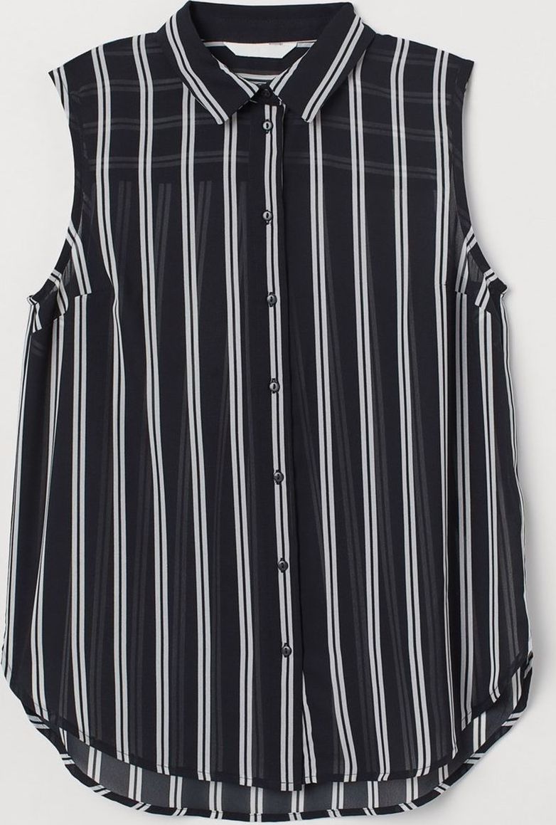 

Блузка H&M 0697050-9  Черная, Блузка H&M 0697050-9 36 Черная