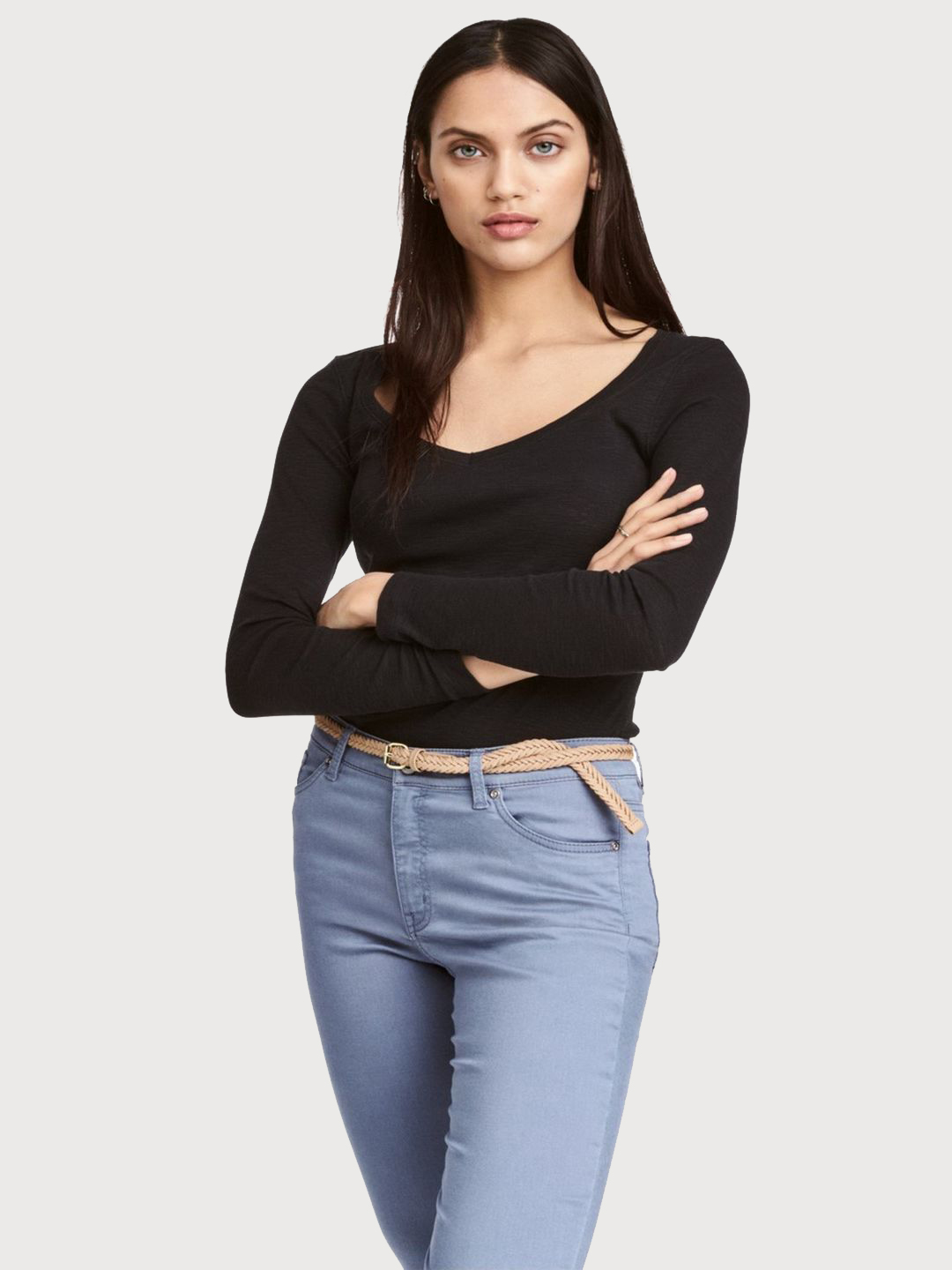 

Лонгслив H&M 0424022-5  Черный, Лонгслив H&M 0424022-5 XS Черный