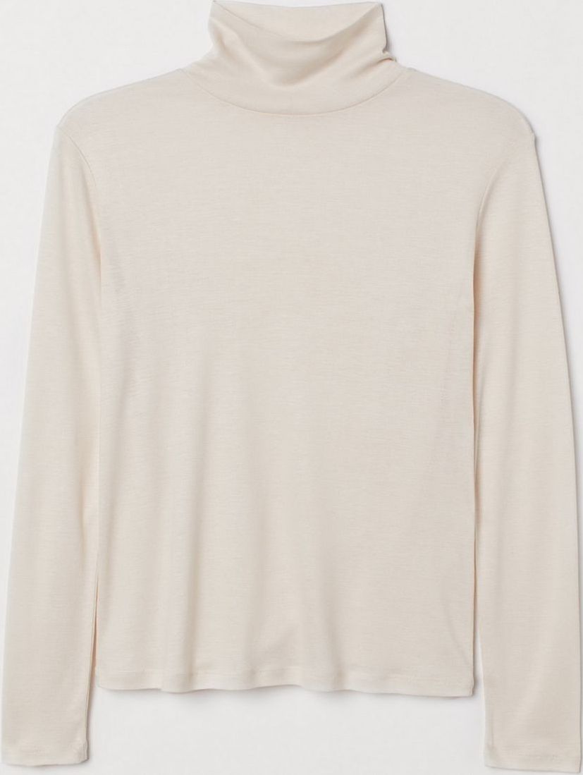 

Водолазка H&M 0563519-0 M Бежевая