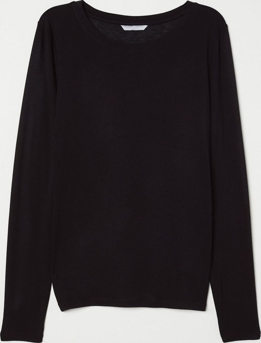 

Лонгслив H&M 0610543-8 XS Черный
