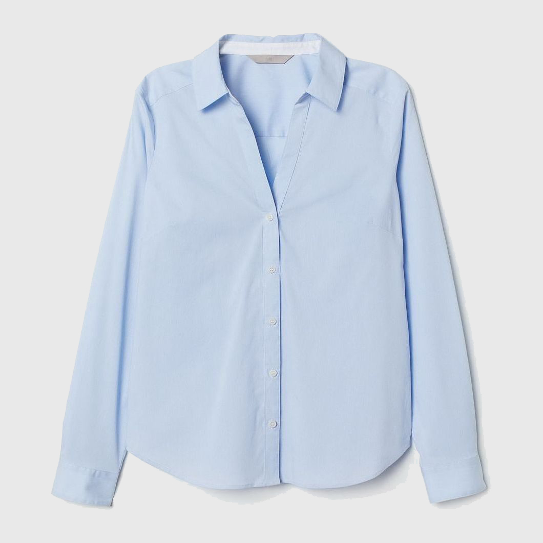 

Рубашка H&M 0507909-8 38 Голубая