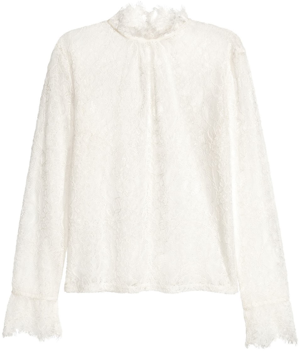 

Блузка H&M 0599628-6 36 Белая