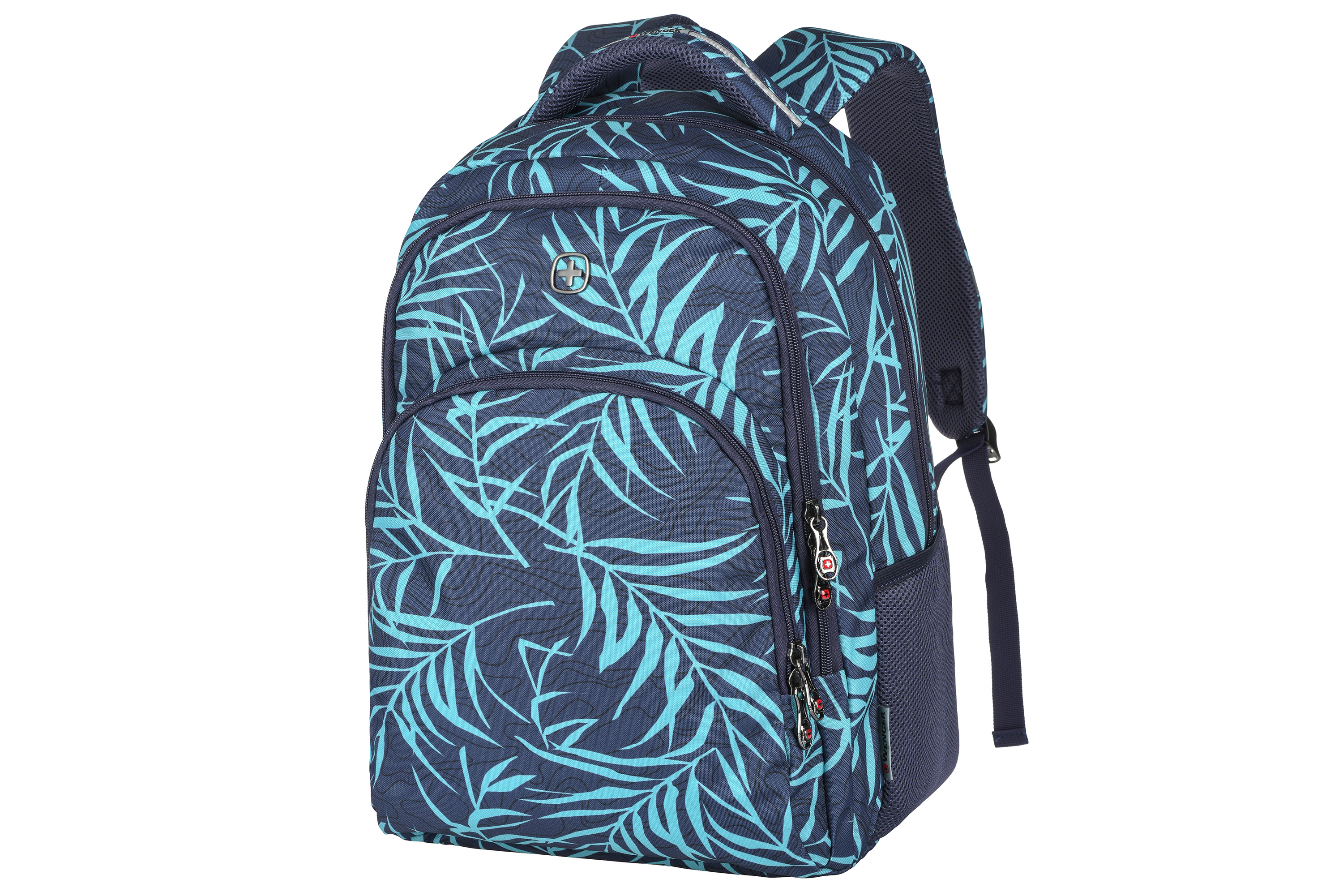 

Рюкзак для ноутбука Wenger Upload Navy Fern Print