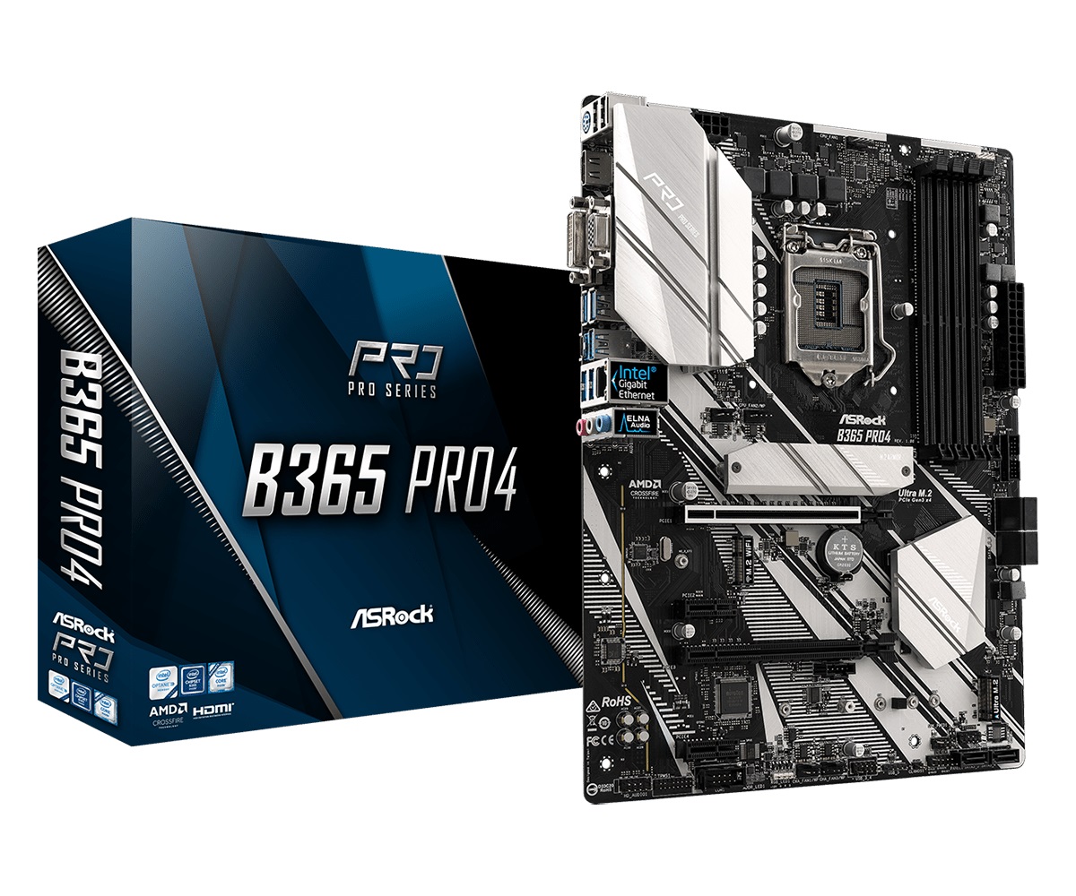 

Материнская плата ASRock B365 Pro4 Socket 1151