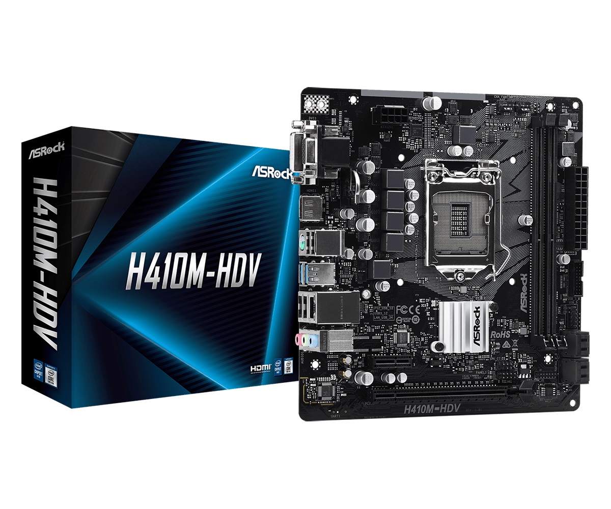 

Материнcкая плата ASRock H410M-HDV Socket 1200