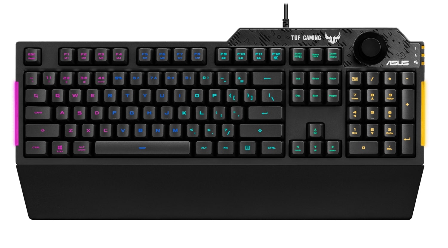 

Клавиатура ASUS TUF Gaming K1 Black Ru (90MP01X0-BKRA00)