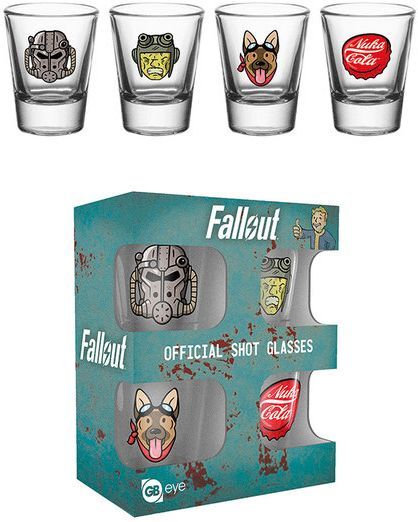 

Набор рюмок GB eye Fallout 4: Shot Glasses - Icons (GLA0062)