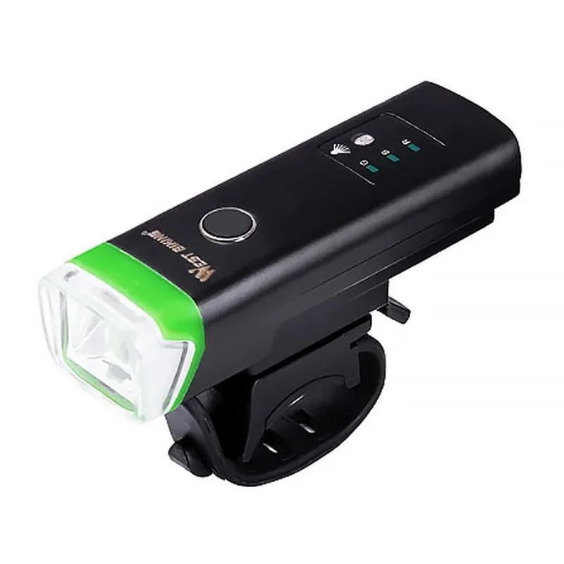 

Фара передняя BauTech HJ-047-XPG, аккумулятор, ЗУ micro USB (HJ-047-XPG-green)