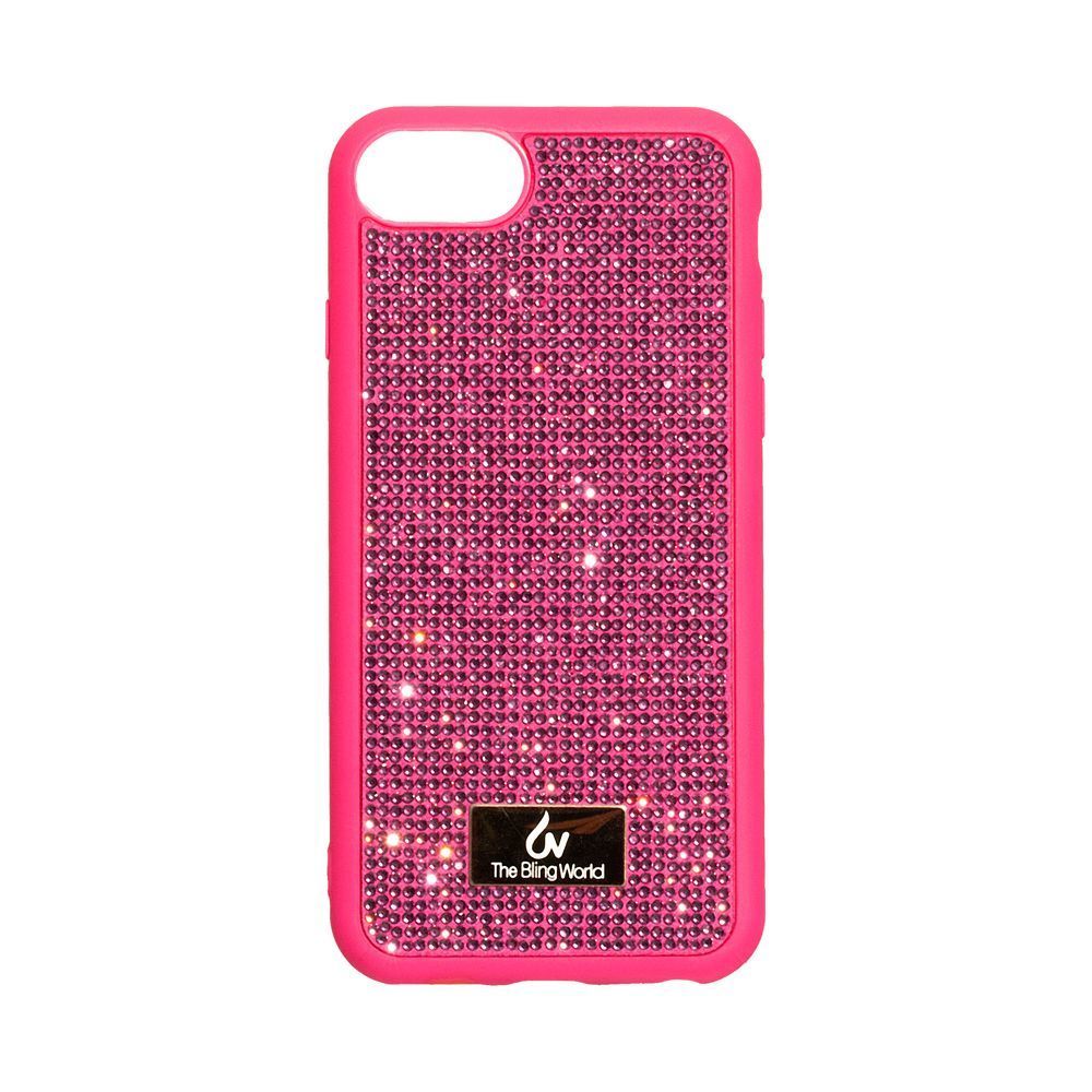 

Панель Bling World TPU+LCPC для Apple Iphone 7/8G Pink