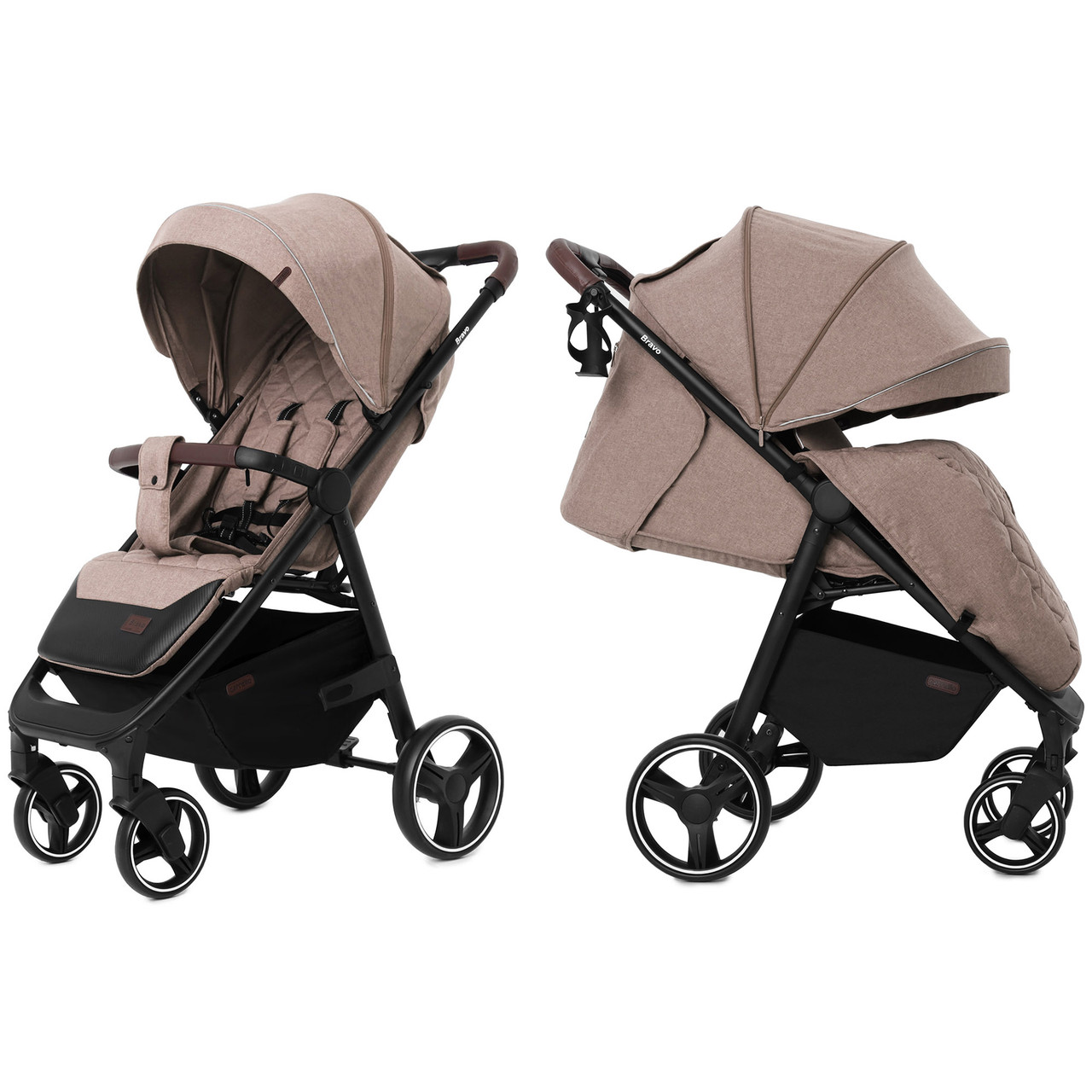 

Коляска прогулочная Baby Tilly Bravo CRL-8512 Linen Beige +дождевик L /1/ MOQ