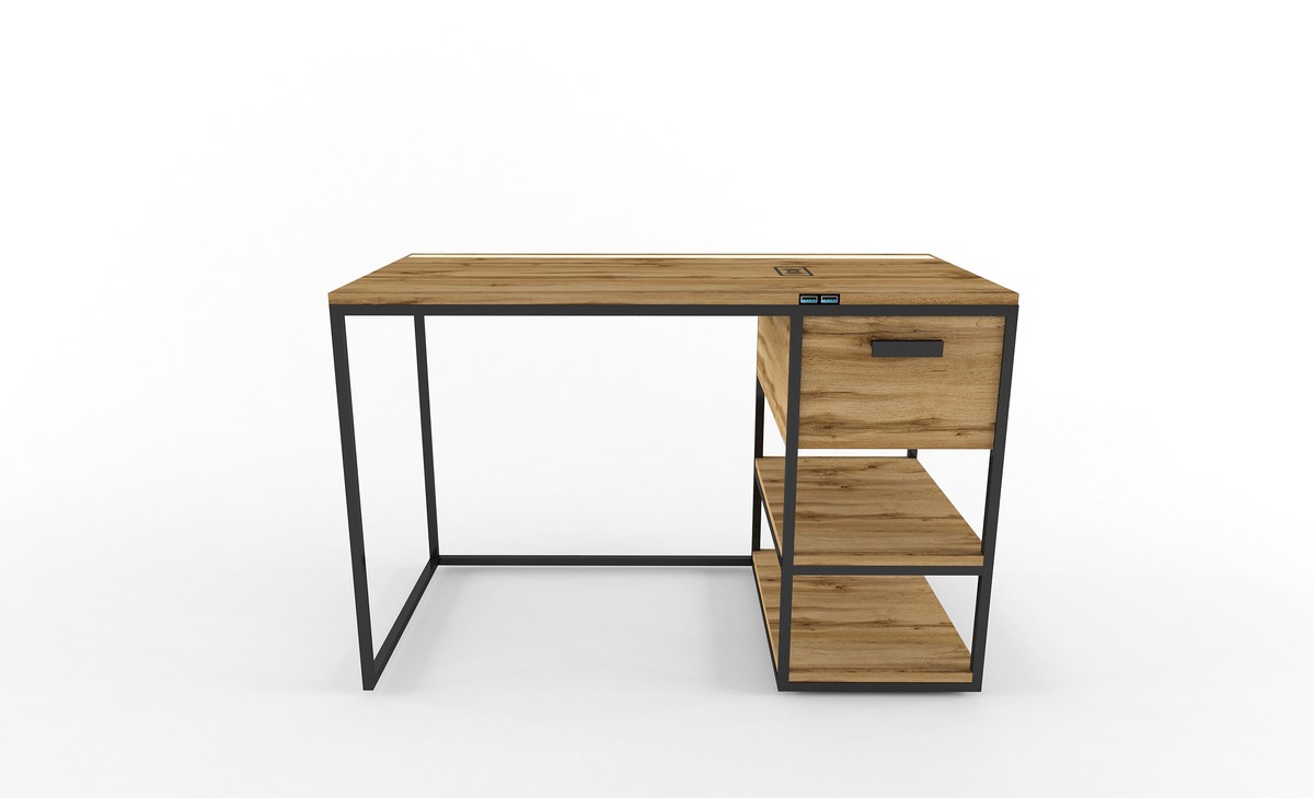 

Комп'ютерний стіл Draft Manufacture Loft 08 Дуб аппалачі