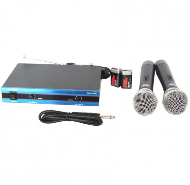 

Цифровая радиосистема с док станцией, радио микрофон Shure WM502R