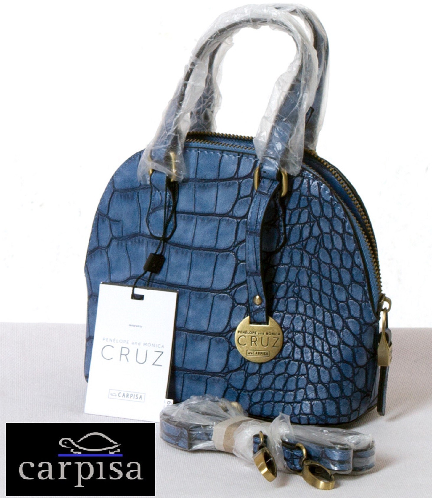 

Элегантная женская сумка Carpisa 090224 18Х16Х8 cm blue