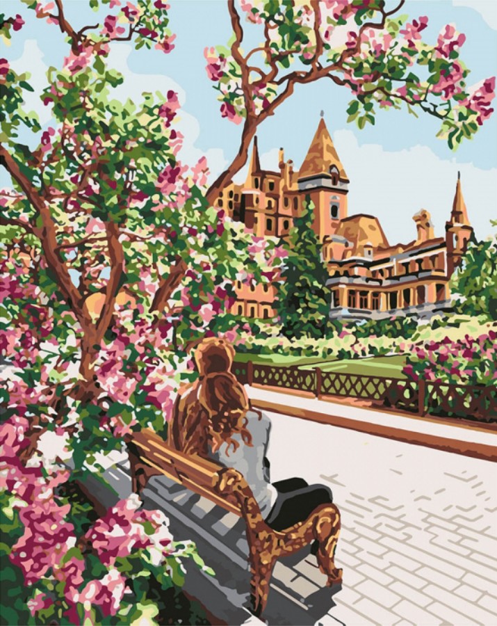 

Картина по номерам Отдых в тени, 40x50 Идейка (КНО4717) (0079-2445)