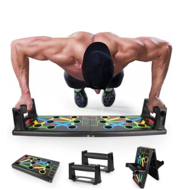 

Доска для отжиманий Foldable Push Up Board - 14 в 1 упор для отжиманий подставки для отжиманий платформа