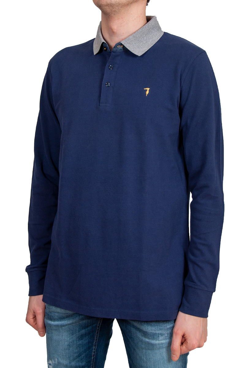 

Поло Trussardi Jeans  Синий (52Т00010 1Т000388_U699/Gi, Поло Trussardi Jeans L Синий (52Т00010 1Т000388_U699/Gi-L)