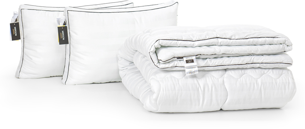 

Набор антиаллергенный MirSon 3M Thinsulatе Зима Royal Pearl Hand Made №3005 одеяло 172х205 + 2 подушки 50x70 трехкамерные упругие