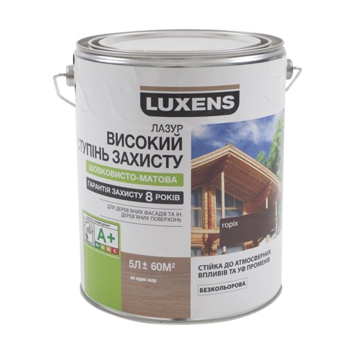 

Лазур акрилова Luxens горіх 5 л 11709796