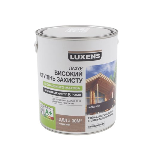 

Лазур акрилова Luxens палісандр 2,5 л 11709754