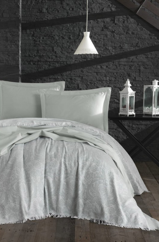 

Покрывало Eponj Home Naturel Porto 240х260 suyesil (svt-2000022221016)