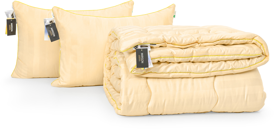 

Набор антиаллергенный MirSon 3M Thinsulatе Зима Carmela Hand Made №3062 одеяло 220х240 + 2 подушки 50x70 упругие
