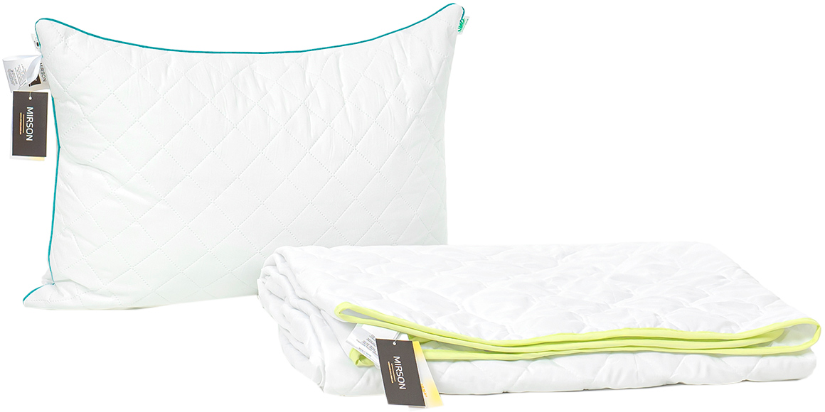 

Набор антиаллергенный MirSon Eco Silk Лето Eco №4000 одеяло 155х215 + подушка 50х70 средняя