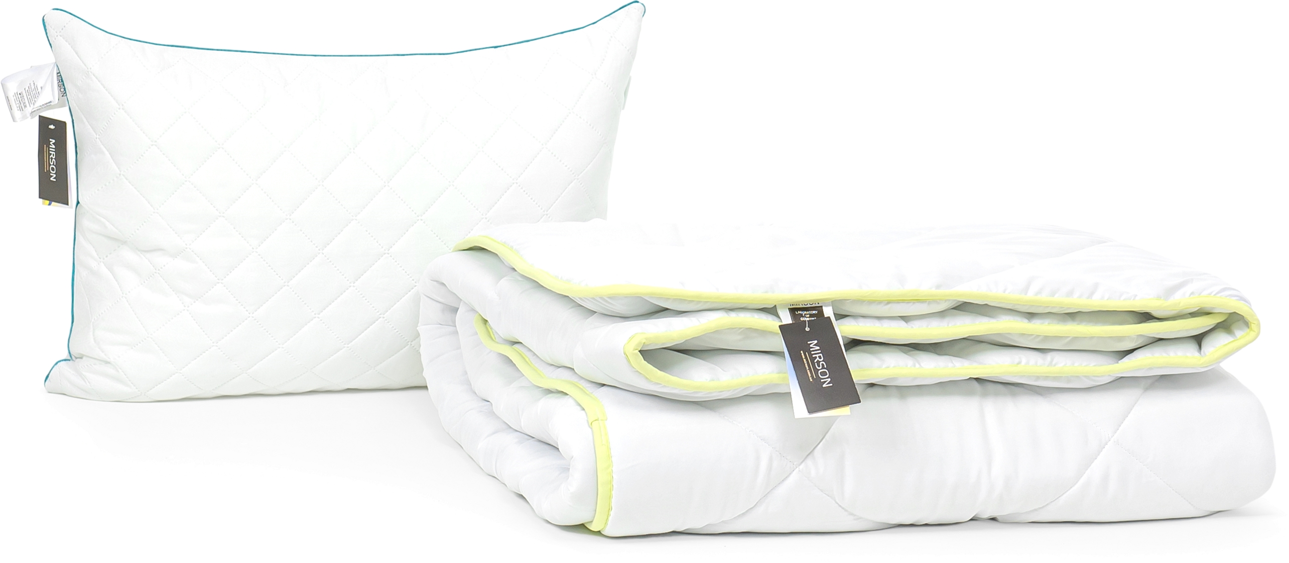 

Набор антиаллергенный MirSon Eco-Soft Зима Eco Line №2415 одеяло 155х215 см + подушка 50х70 мягкая