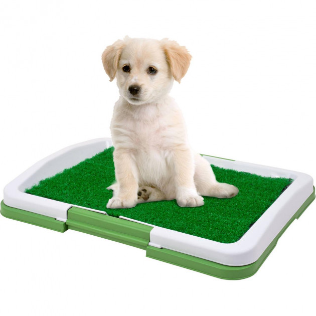 

Туалет для собак Puppy Potty Pad лоток для щенков горшок трава (806А)