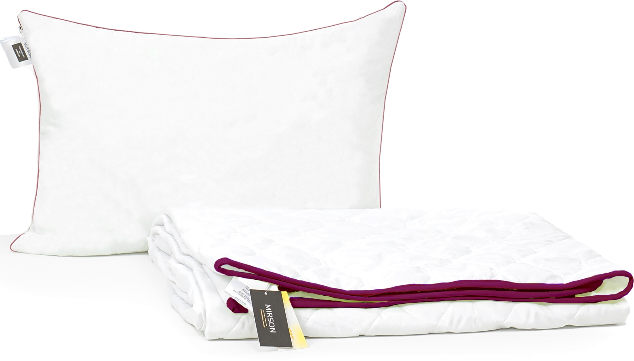 

Набор антиаллергенный MirSon Eco-Soft Лето Deluxe №2485 одеяло 155х215 см + подушка 50х70 средняя
