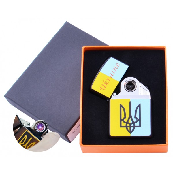 

Электроимпульсная зажигалка Украина (USB) №HL-145-3